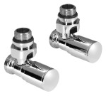 AQUALINE Zawór C-START przyłączeniowy manualny  kolor chrom SC237C