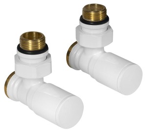 AQUALINE Zawór C-START przyłączeniowy manualny kolor biały SC237W