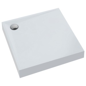 Schedline Brodzik akrylowy zintegrowany z nośnikiem Stabilsound Plus® oraz obudową akrylową przeciągniętą do podłogi Solidstep 90x90x11 cm, kwadratowy, Gwarancja 10 lat