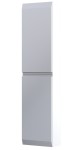 Oristo Słupek wiszący BRYLANT UNI 40 cm, UNIWERSALNY front ryflowany BIAŁY MAT OR36-SB2D-40-2R