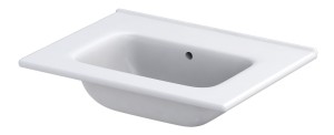 Oristo umywalka meblowa ENOLA 60 cm ceramiczna bez otworu na baterię UME-EN-60-91-BO