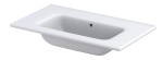 Oristo umywalka meblowa ENOLA 80 cm ceramiczna bez otworu na baterię UME-EN-80-91-BO