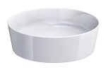 Oristo umywalka nablatowa FEELING 42 cm okrągła, ceramiczna BIAŁY POŁYSK UBL-FO-42-91