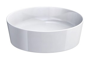Oristo umywalka nablatowa FEELING 42 cm okrągła, ceramiczna BIAŁY POŁYSK UBL-FO-42-91