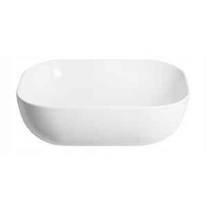 Corsan - Umywalka nablatowa MONO UC5603 prostokątna 46x32x14 cm