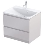 Oristo Szafka wisząca podumywalkowa BRYLANT UNI 60 cm, dwie szuflady, PIASKOWY MAT OR36-SD2S-60-10-V3-DARMOWA DOSTAWA