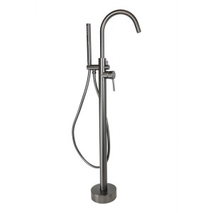 Corsan - Bateria wannowa wolnostojąca LUGO CMB7535, kolor gunmetal