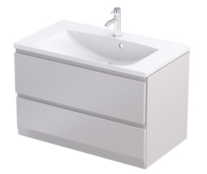 Oristo Szafka wisząca podumywalkowa BRYLANT UNI 80 cm, dwie szuflady, PIASKOWY MAT OR36-SD2S-80-10-V3-DARMOWA DOSTAWA