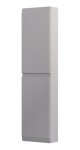 Oristo Słupek wiszący BRYLANT UNI 40 cm, UNIWERSALNY  front ryflowany PIASKOWY MAT OR36-SB2D-40-10R