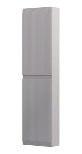 Oristo Słupek wiszący BRYLANT UNI 40 cm, UNIWERSALNY  front ryflowany PIASKOWY MAT OR36-SB2D-40-10R