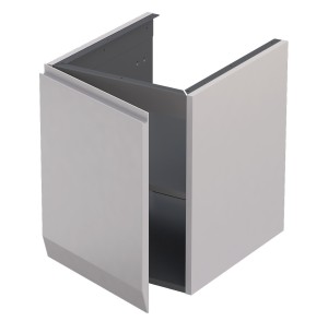 Oristo Szafka wisząca boczna niska BRYLANT UNI 40 cm LEWA PIASKOWY MAT OR36-SN1D-40-10-L DARMOWA DOSTAWA 