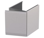 Oristo Szafka wisząca boczna niska BRYLANT UNI 40 cm PRAWA PIASKOWY MAT OR36-SN1D-40-10-P DARMOWA DOSTAWA 