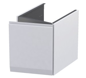 Oristo Szafka wisząca boczna niska BRYLANT UNI 40 cm PRAWA BIAŁY POŁYSK OR36-SN1D-40-1-P DARMOWA DOSTAWA 