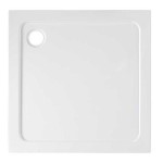 Hydrosan Brodzik kwadratowy ST02A 80x80x5 biały, z syfonem
