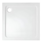 Hydrosan Brodzik kwadratowy ST02B 90x90x5 biały, z syfonem