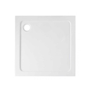 Hydrosan Brodzik kwadratowy ST02D 100x100x5 biały, z syfonem