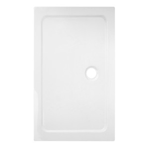 Hydrosan Brodzik prostokątny ST03B 80x110x5 biały, z syfonem