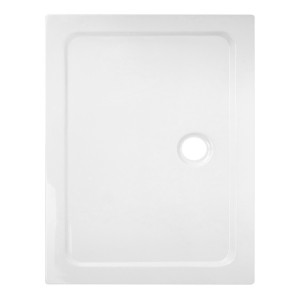 Hydrosan Brodzik prostokątny ST04A 90x100x5 biały, z syfonem