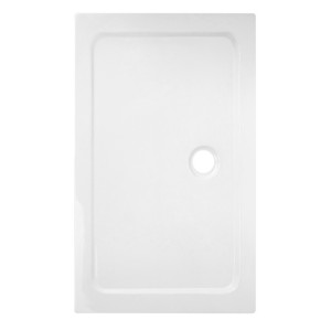 Hydrosan Brodzik prostokątny ST04D 90x130x5 biały, z syfonem