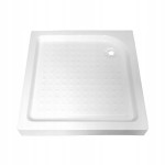 Hydrosan Brodzik kwadratowy SXL02A 80x80x15 biały, z syfonem