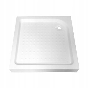 Hydrosan Brodzik kwadratowy SXL02A 80x80x15 biały, z syfonem