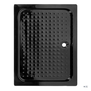 Hydrosan Brodzik prostokątny SXL03B 80x90x15 czarny