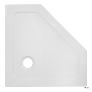 Hydrosan Brodzik pięciokątny ST08C 100x100x5 biały