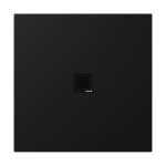 POLYSAN Brodzik kwadratowy TRENECA 90x90x3 cm czarny mat