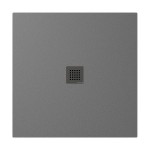 POLYSAN Brodzik kwadratowy TRENECA 90x90x3 cm szary mat