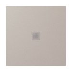 POLYSAN Brodzik kwadratowy TRENECA 90x90x3 cm beż mat