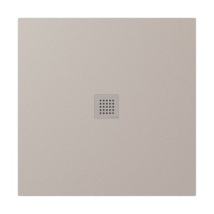 POLYSAN Brodzik kwadratowy TRENECA 90x90x3 cm beż mat