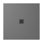 POLYSAN Brodzik kwadratowy TRENECA 100x100x3 cm szary mat