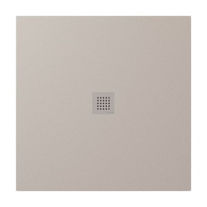 POLYSAN Brodzik kwadratowy TRENECA 100x100x3 cm beż mat