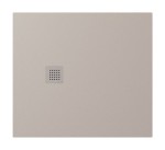 POLYSAN Brodzik prostokątny TRENECA 90x100x3 cm beż mat