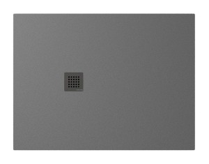 POLYSAN Brodzik prostokątny TRENECA 90x120x3 cm szary mat