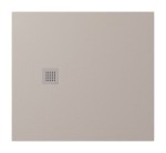 POLYSAN Brodzik prostokątny TRENECA 100x110x3 cm beż mat