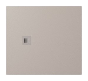 POLYSAN Brodzik prostokątny TRENECA 100x110x3 cm beż mat
