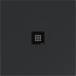 POLYSAN Brodzik kwadratowy FLEXIA 90x90x3 cm antracyt mat