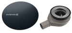 POLYSAN Syfon brodzikowy MIRAI 90 mm DN40 gun metal