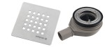 POLYSAN Syfon brodzikowy TRENECA 90 mm DN40 stal nierdzewna mat