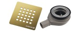 POLYSAN Syfon brodzikowy TRENECA 90 mm DN40 złoty mat