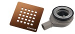 POLYSAN Syfon brodzikowy TRENECA 90 mm DN40 miedź mat