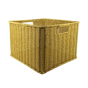 Corsan - Kosz z technorattanu 019 38x38x24 cm 019A