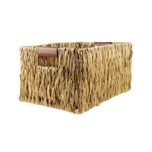 Corsan - Kosz z hiacyntu wodnego RAVENA 410 40x30x20 cm, kolor naturalny 410L