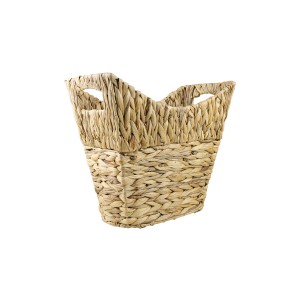 Corsan - Kosz z hiacyntu wodnego z uchwytem NESTOR 413 34x17x20 cm, kolor naturalny 413S
