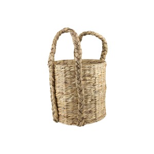 Corsan - Kosz z uchwytem z hiacyntu wodnego TORA 417 33x34 cm, kolor naturalny 417L