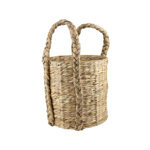 Corsan - Kosz z uchwytem z hiacyntu wodnego TORA 417 40x39 cm, kolor naturalny 417XL