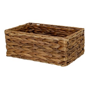 Corsan - Kosz z hiacyntu wodnego 520E 27x17x11 cm, kolor naturalny