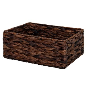 Corsan - Kosz z hiacyntu wodnego 520E 27x17x11 cm, kolor brązowy