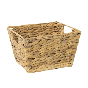 Corsan - Koszyk z hiacyntu wodnego 585S 25x22x16 cm, kolor naturalny